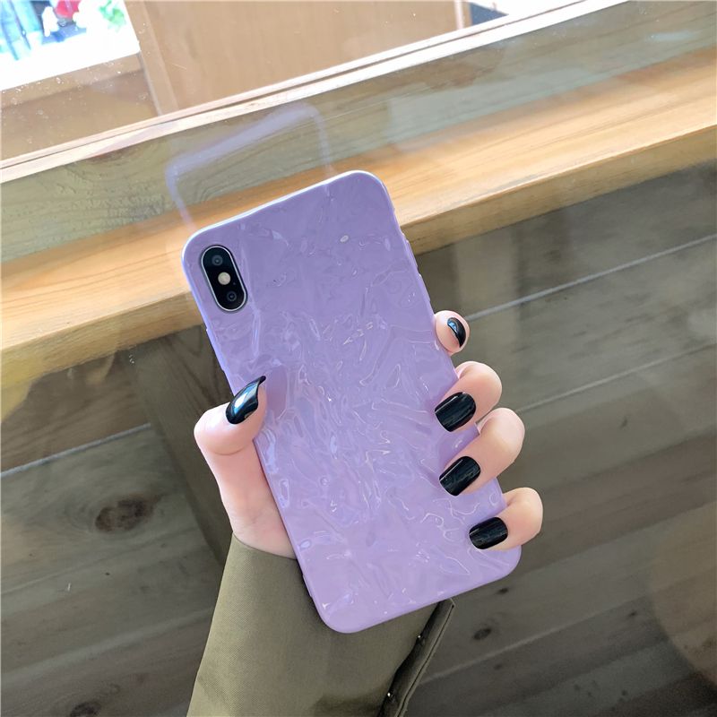 苹果11紫色韩版手机ipone11手机一直在白苹果