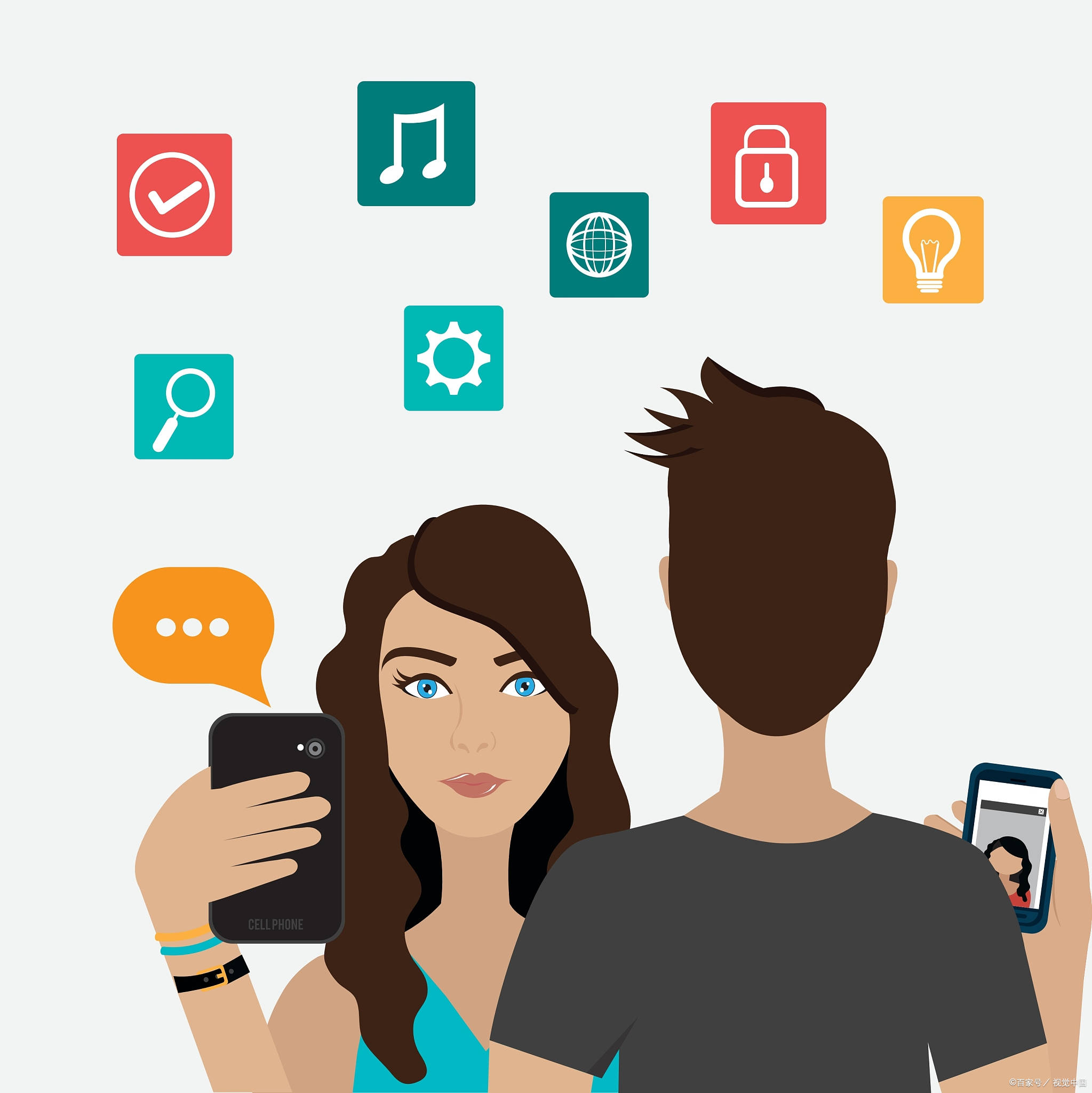 情侣手机:情侣之间会相互防着对方看手机吗？